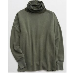 Aerie Fleece Turtleneck